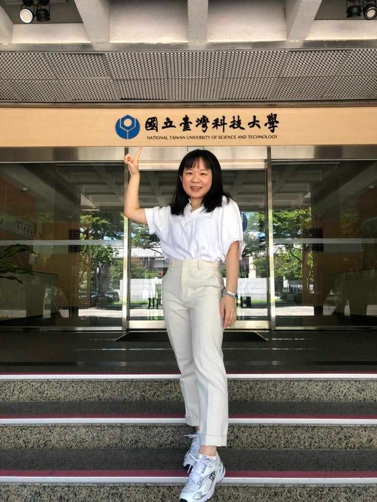 Yan-Yu Lin, the study partner, graduated from the Department of Industrial Management at Taiwan Tech at Taiwan Tech last year.