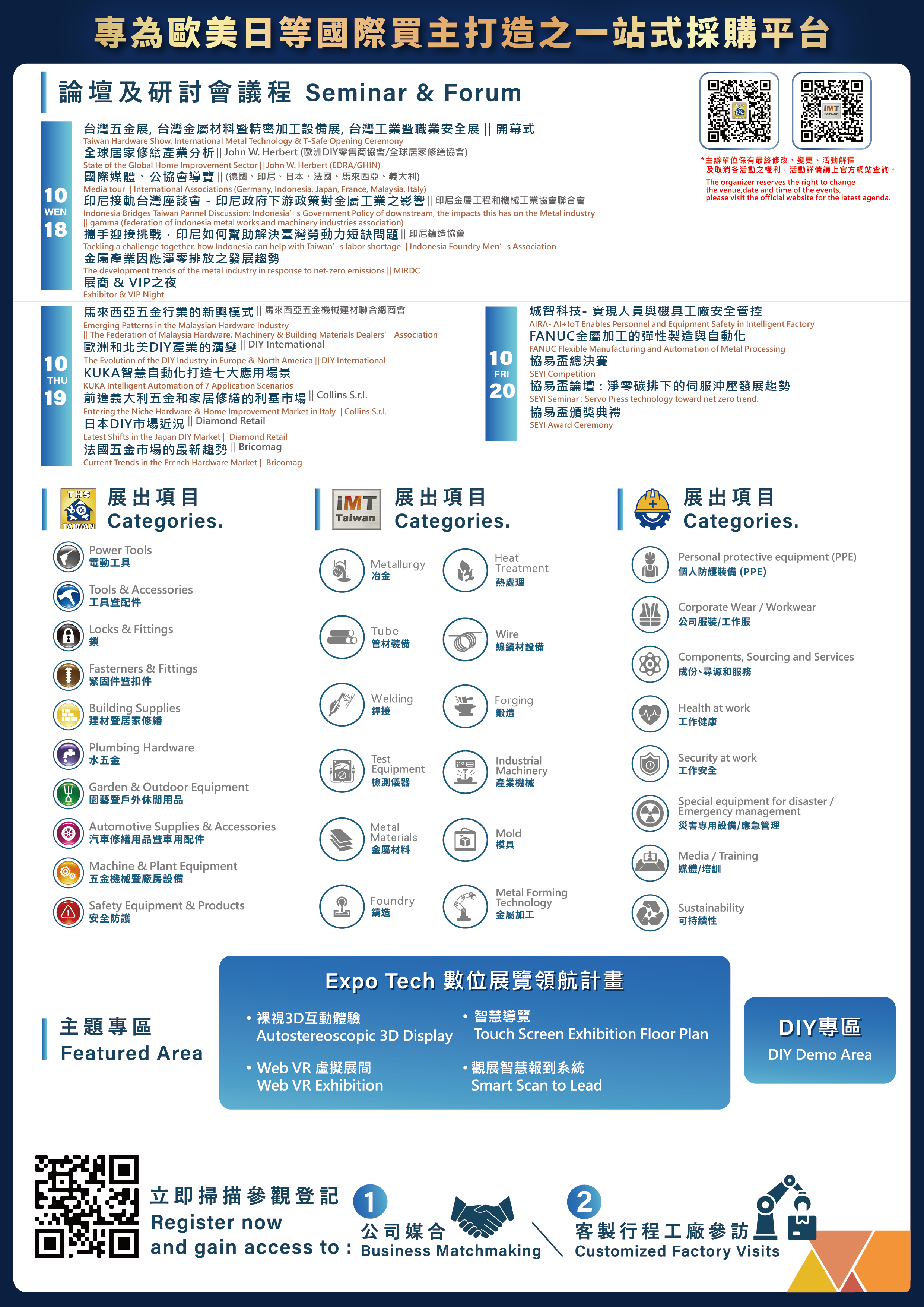 For further details regarding the showcased items and conference schedule for the 2023 Taiwan Hardware Show, please refer to the event's official website.