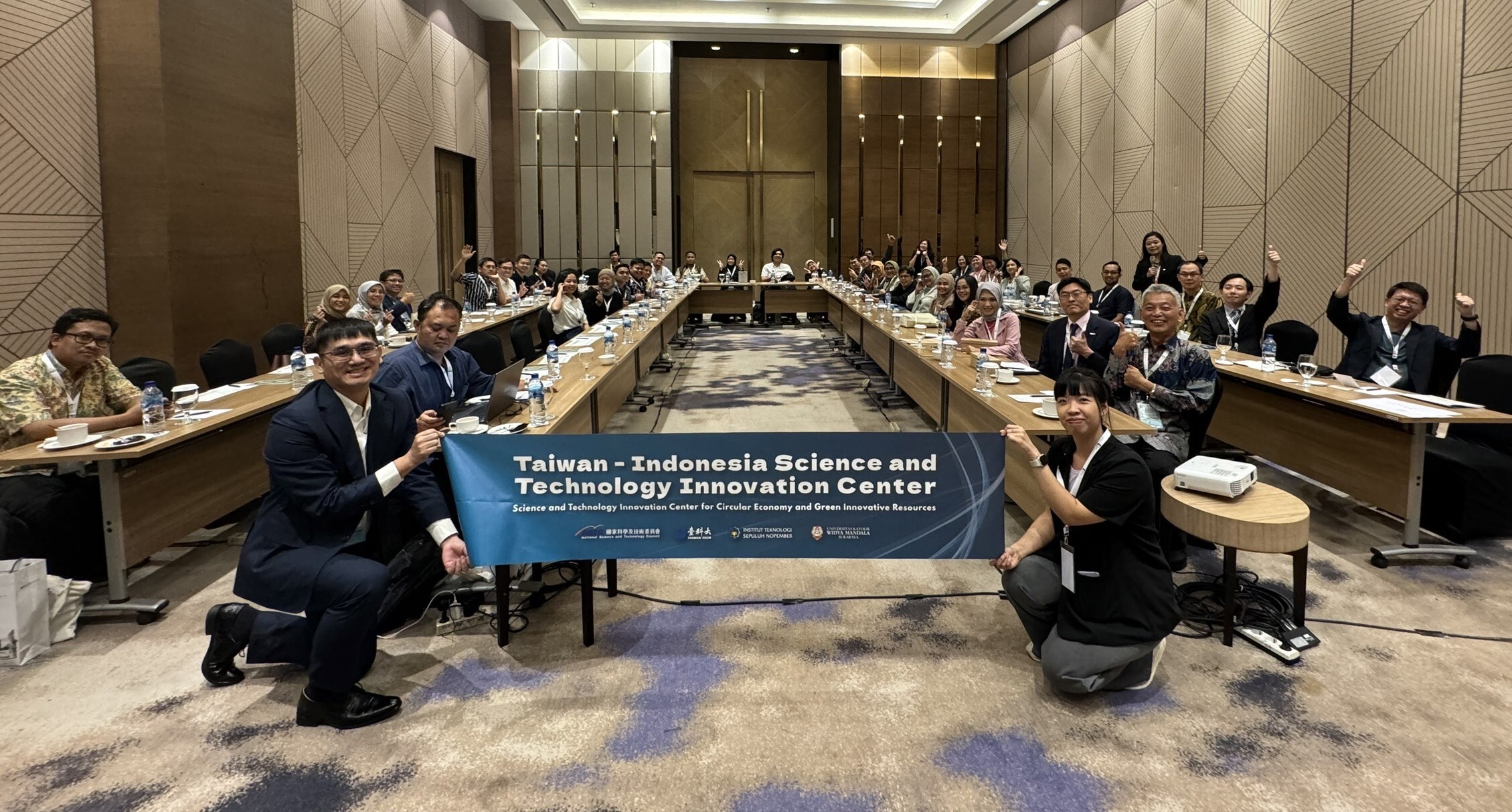 The Taiwan-Indonesia Science and Technology Innovation Center held the 2024 International Symposium on Circular Economy in Jakarta.