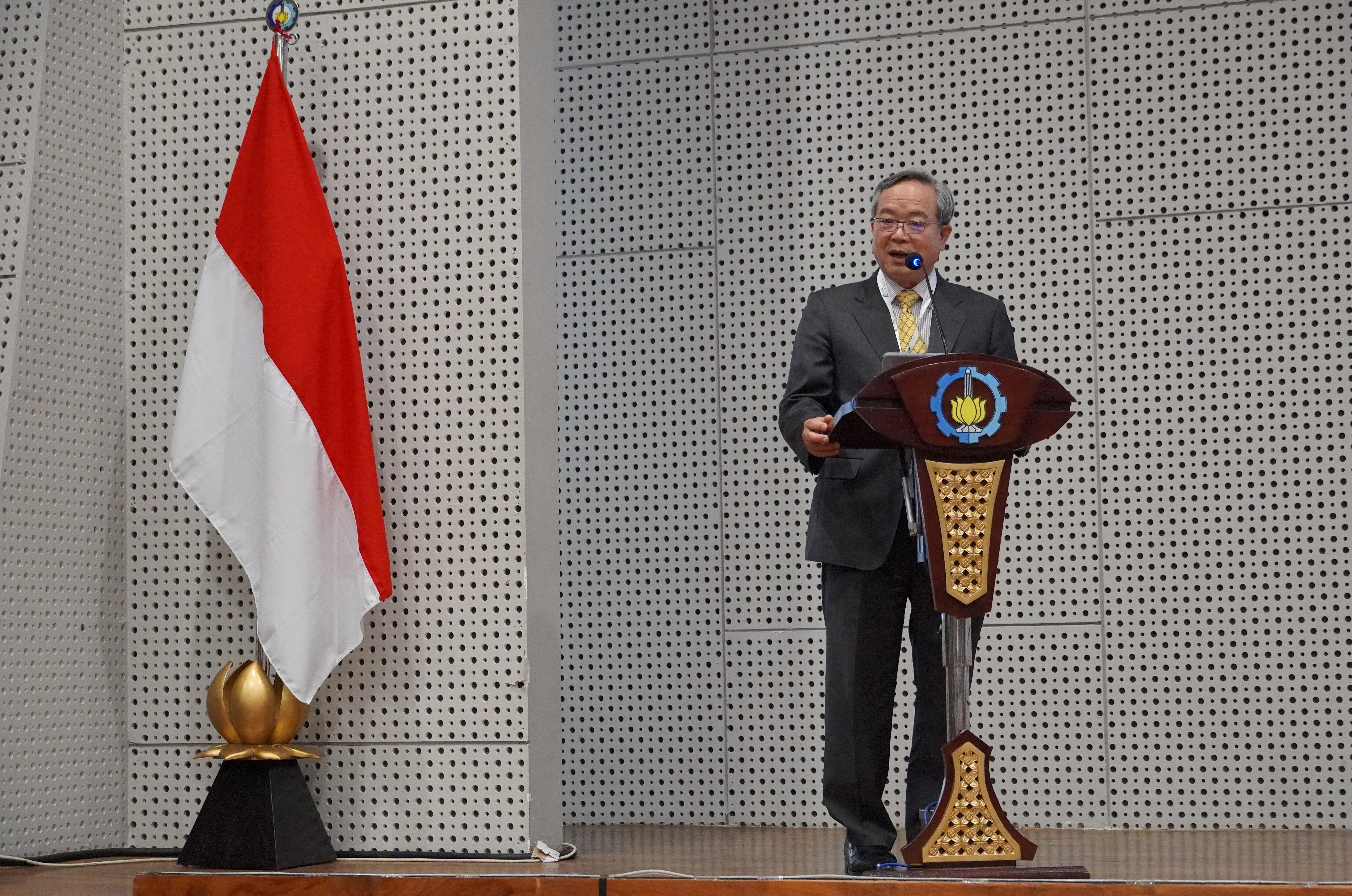 Taiwan's Ambassador to Indonesia, John C. Chen, delivered a speech.